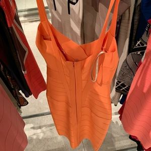 Herve Leger bandage mini dress